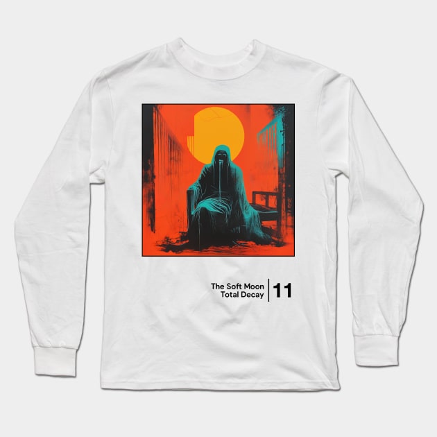 Total Decay - Minimalist Graphic Design Artwork Long Sleeve T-Shirt by saudade